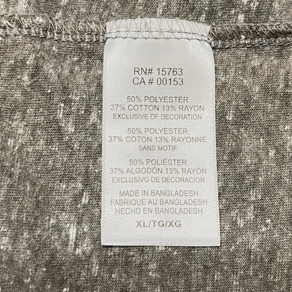 Auburn University Tigers Champion Heathered Grey T-Shirt Size XL - Picture 7 of 9